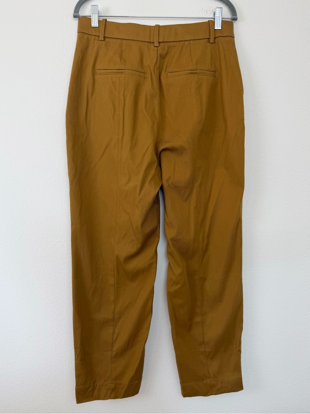 SPANX supersmooth® Stretch Twill Straight Pant in Flax Women's Size Large - Picture 9 of 14